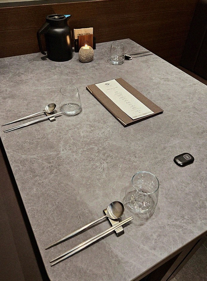 WOOHANA Jonggak · the full Hanwoo omakase table