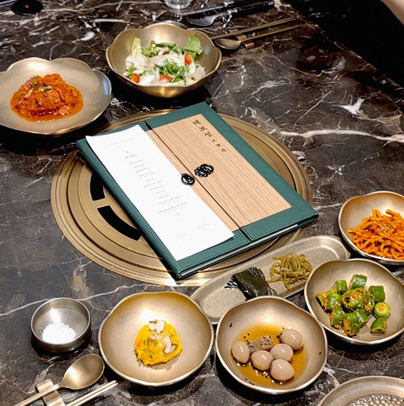 DAEBOJUNG Yeouido · the full Hanwoo omakase table