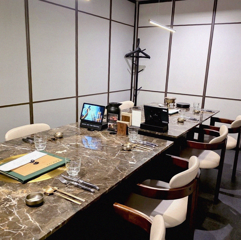 DAEBOJUNG Yeouido · a private dining room — every table is a private room