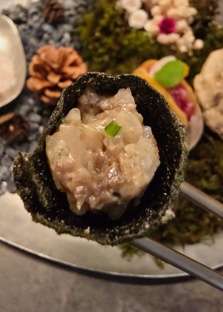 GOWOOGA Yeouido · the rice course with accompaniments