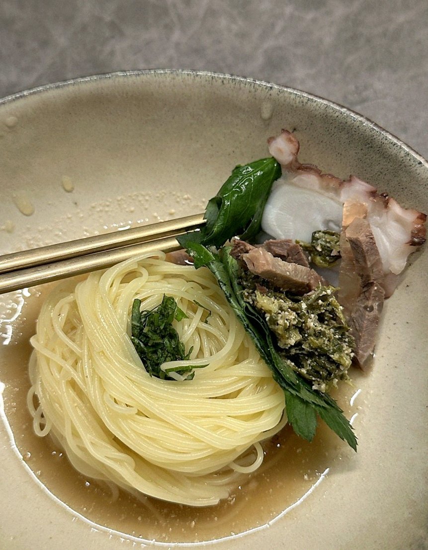 GOWOOGA Yeouido · a warm soup to finish the course