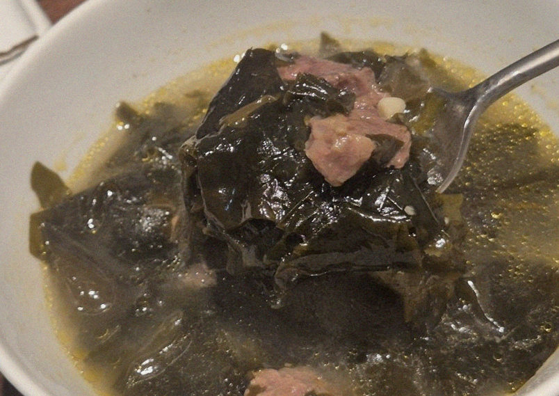 WOOHANA Yeouido · a warm soup to finish the course