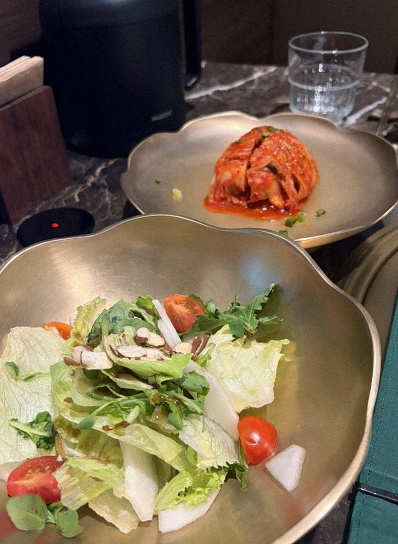 DAEBOJUNG City Hall · assorted Korean side dishes (banchan)