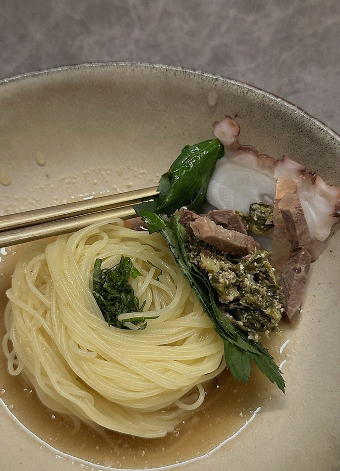 GOWOOGA Yeouido · a warm soup to finish the course