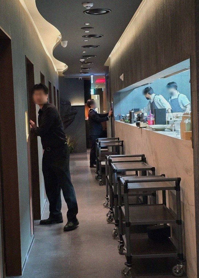 WOOHANA Yeouido · a private dining room — every table is a private room