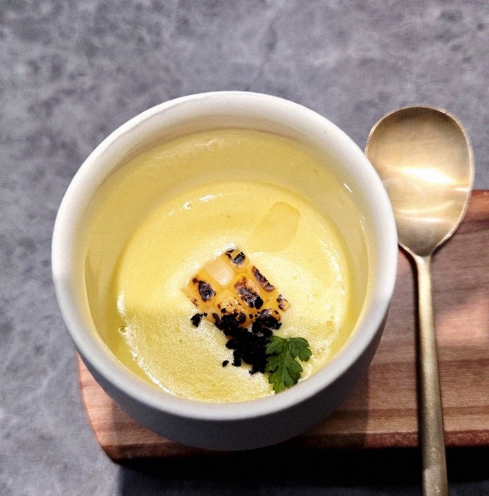 GOWOOGA Gangnam·Yeoksam · a warm soup to finish the course
