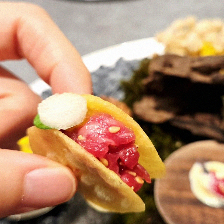 GOWOOGA Gangnam·Yeoksam · fresh Hanwoo beef tartare (yukhoe)