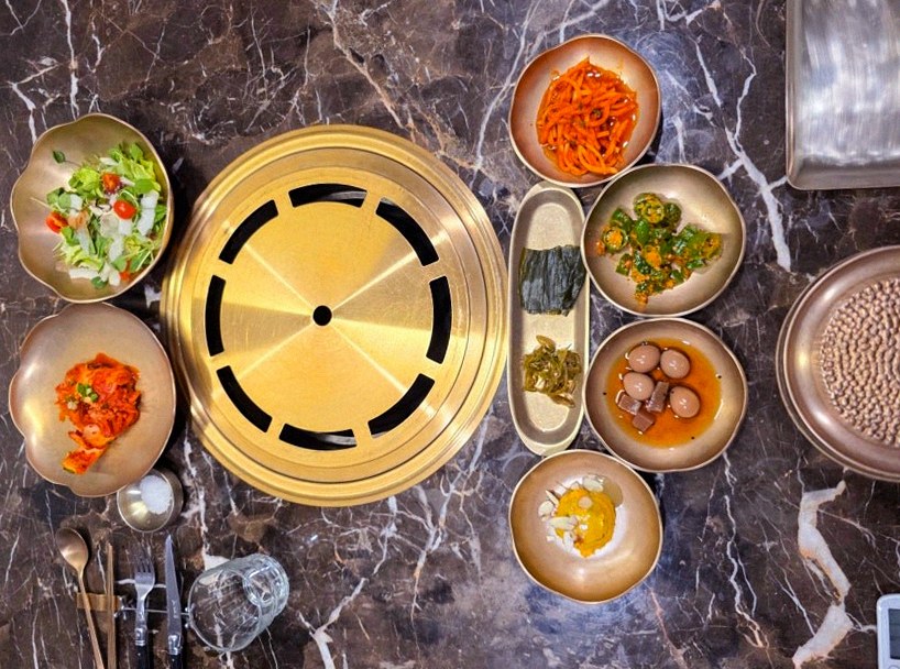 DAEBOJUNG City Hall · assorted Korean side dishes (banchan)