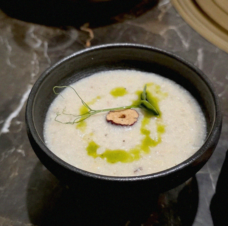 DAEBOJUNG City Hall · the rice course with accompaniments