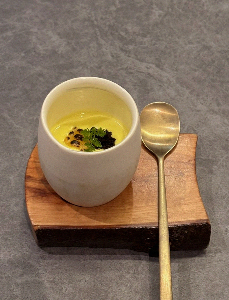 GOWOOGA Gangnam·Yeoksam · a warm soup to finish the course