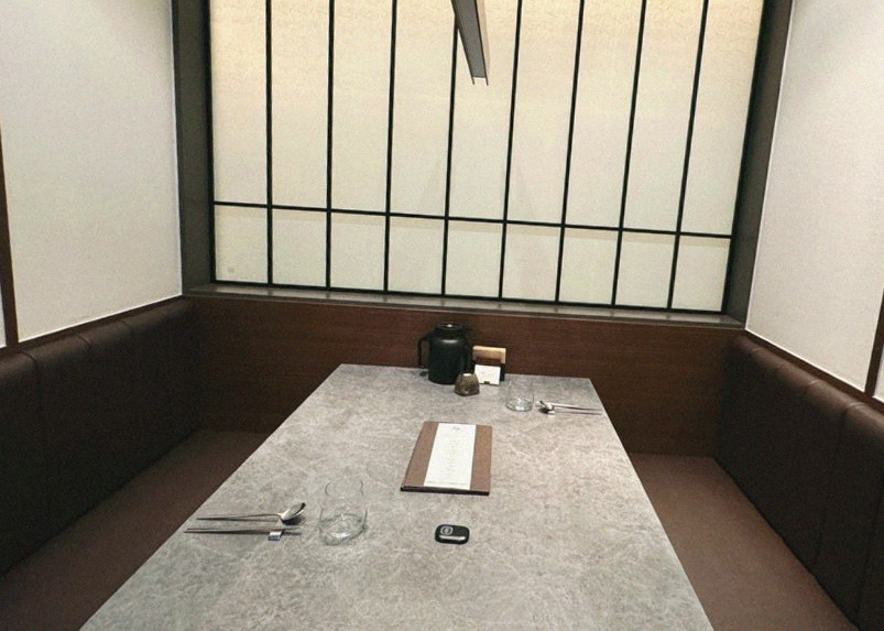 WOOHANA Yeouido · a private dining room — every table is a private room