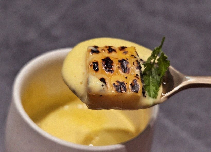 GOWOOGA Gangnam·Yeoksam · dessert to close the omakase