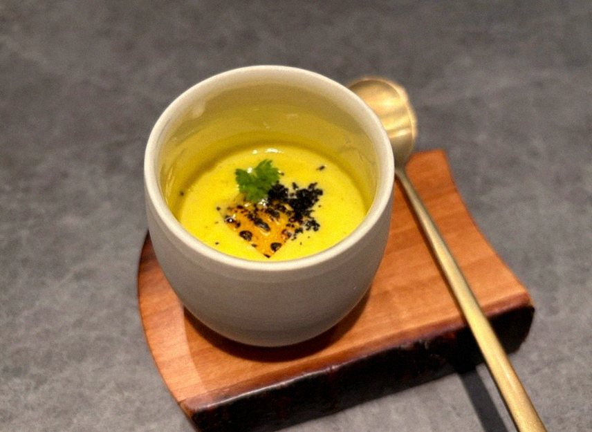 GOWOOGA Gangnam·Yeoksam · a warm soup to finish the course