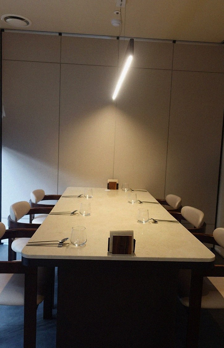 WOOARA Gwanghwamun · a private dining room — every table is a private room