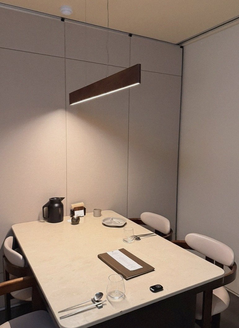 WOOARA Gwanghwamun · a private dining room — every table is a private room