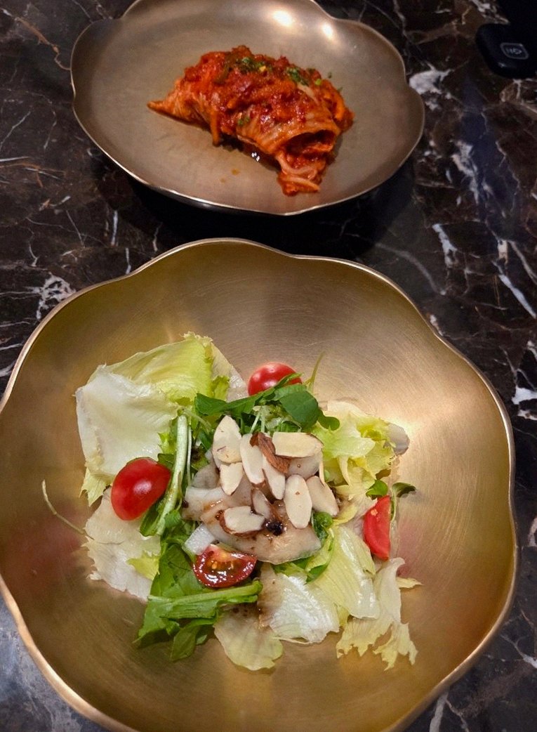 DAEBOJUNG City Hall · fresh Hanwoo beef tartare (yukhoe)