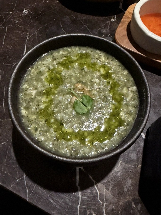 DAEBOJUNG City Hall · a warm soup to finish the course