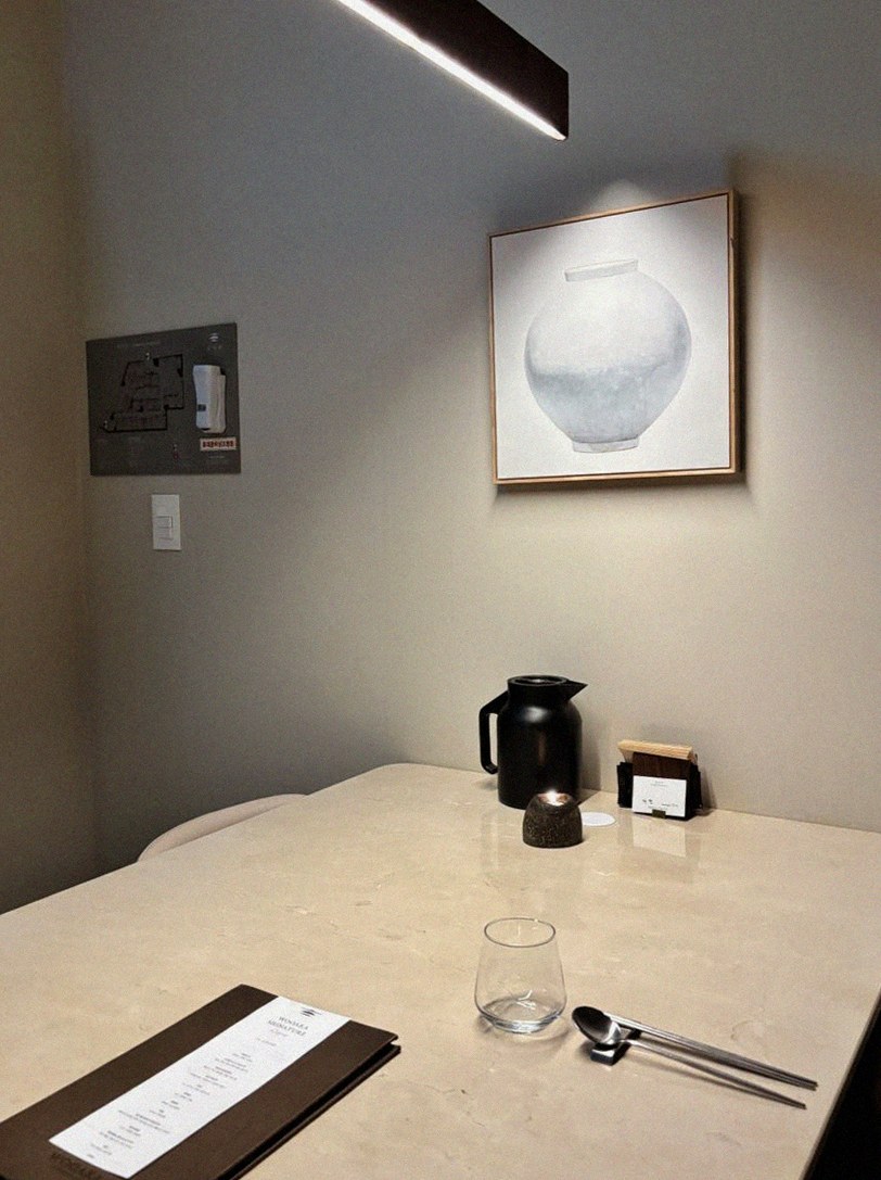 WOOARA Yeouido · a private dining room — every table is a private room