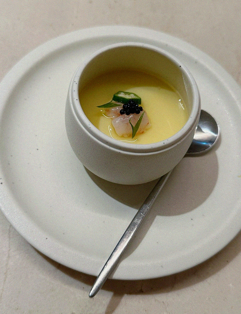 WOOARA Yeouido · a warm soup to finish the course