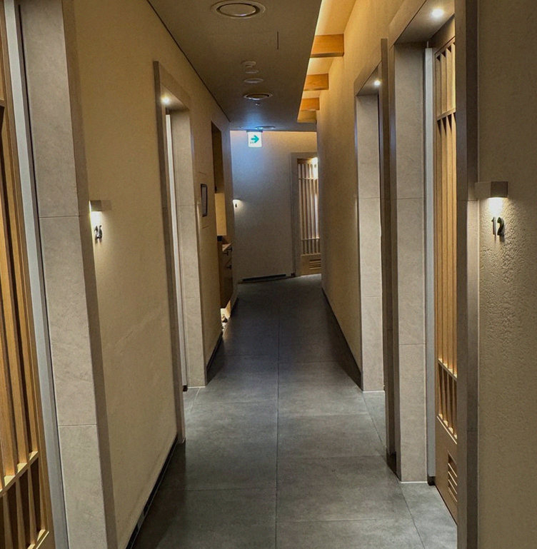 WOOARA Gwanghwamun · a private dining room — every table is a private room