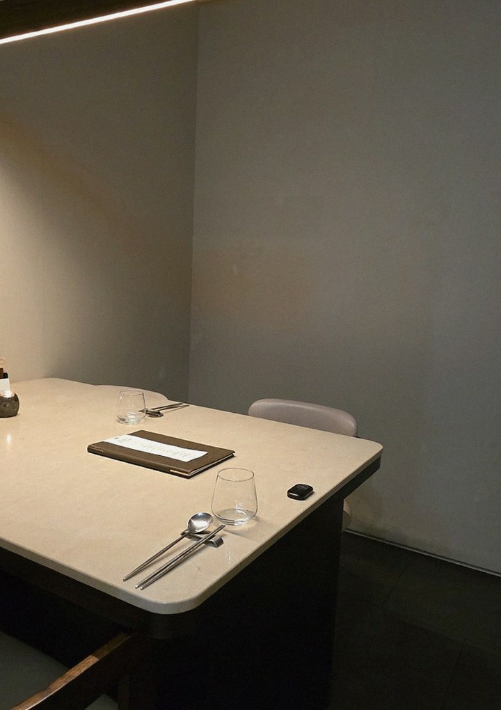 WOOARA Yeouido · a private dining room — every table is a private room