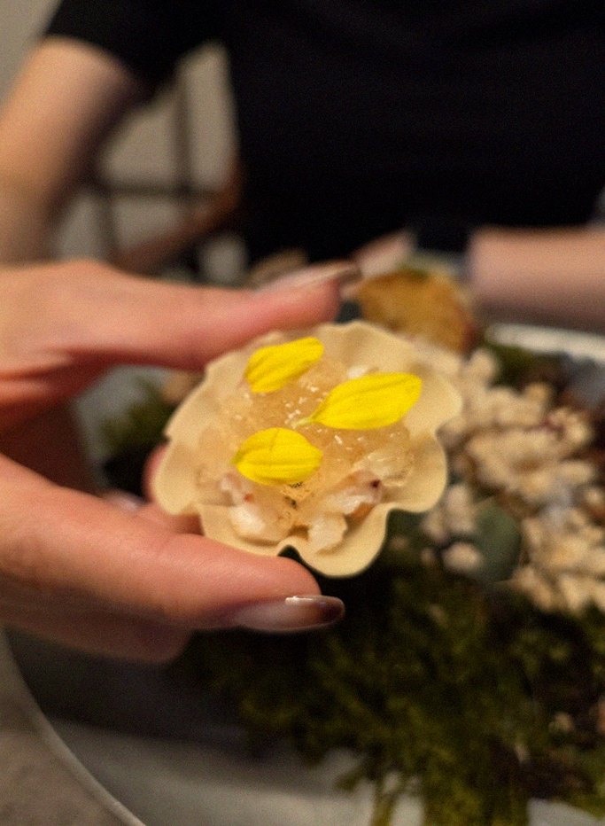 GOWOOGA Yeouido · fresh Hanwoo beef tartare (yukhoe)