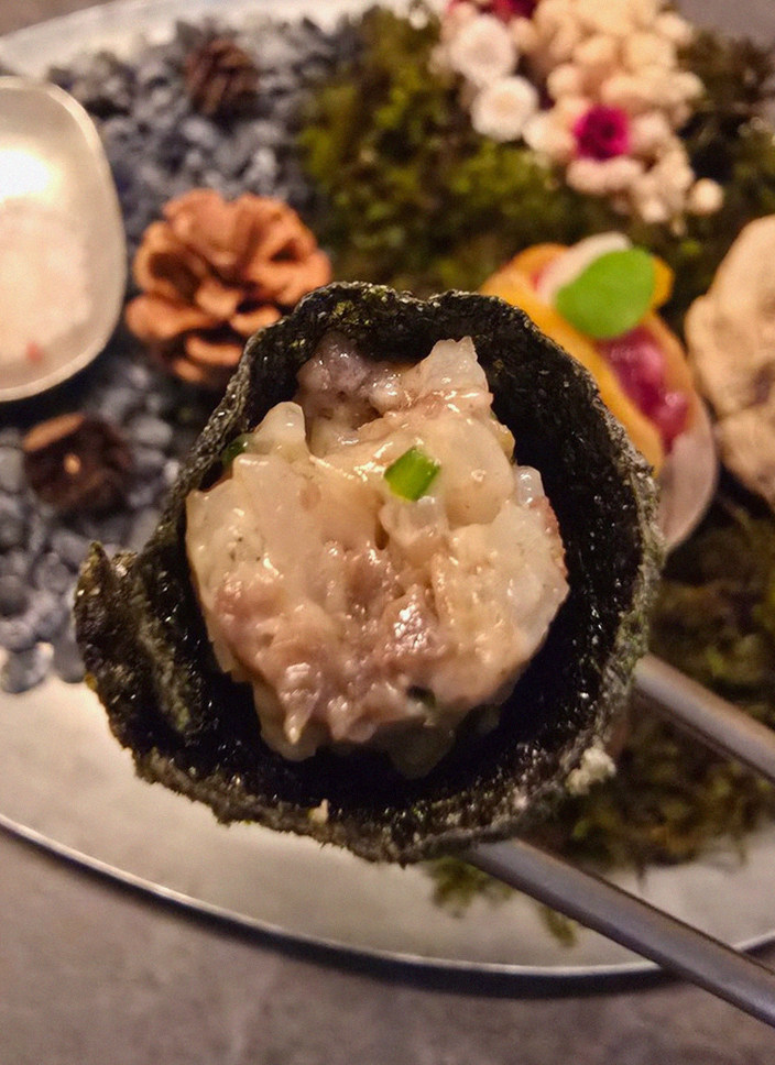 GOWOOGA Yeouido · the rice course with accompaniments