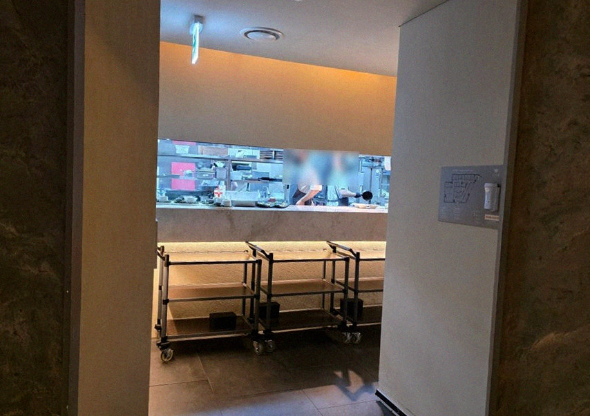 WOOARA Yeouido · a private dining room — every table is a private room