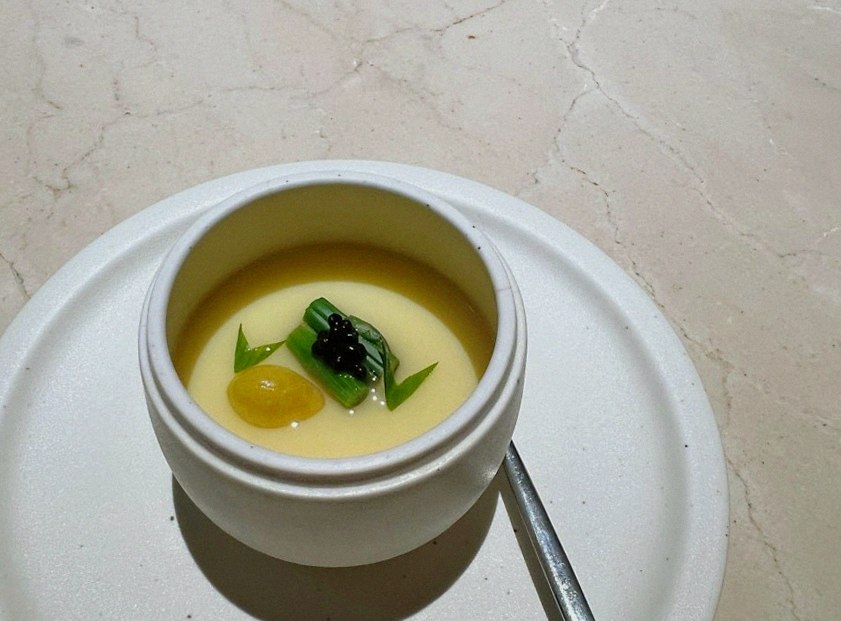 WOOARA Gwanghwamun · a warm soup to finish the course