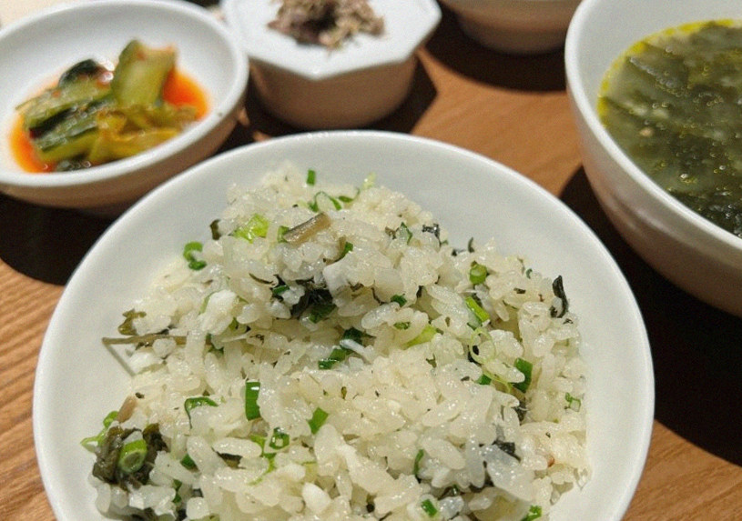 WOOARA Gwanghwamun · the rice course with accompaniments