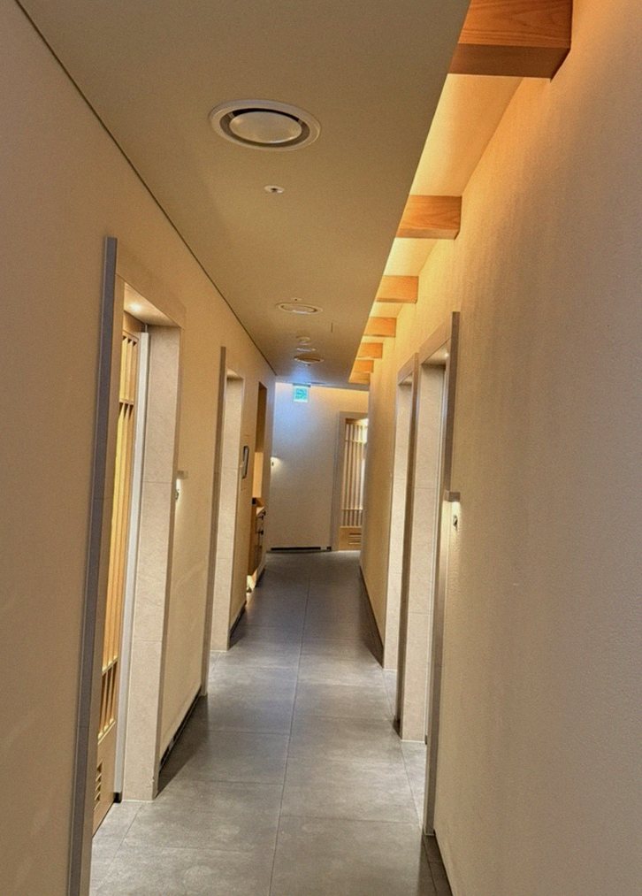 WOOARA Gwanghwamun · a private dining room — every table is a private room