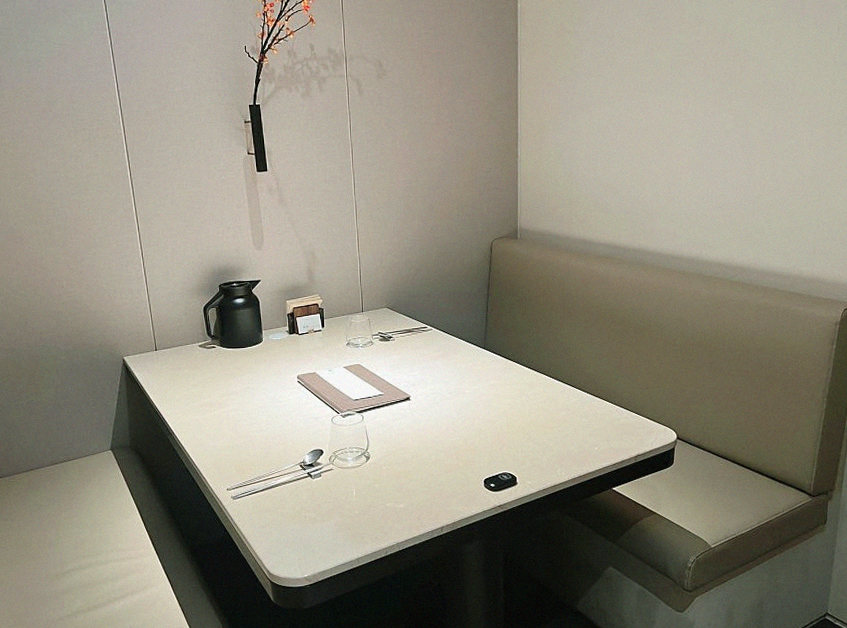 WOOARA Gwanghwamun · a private dining room — every table is a private room