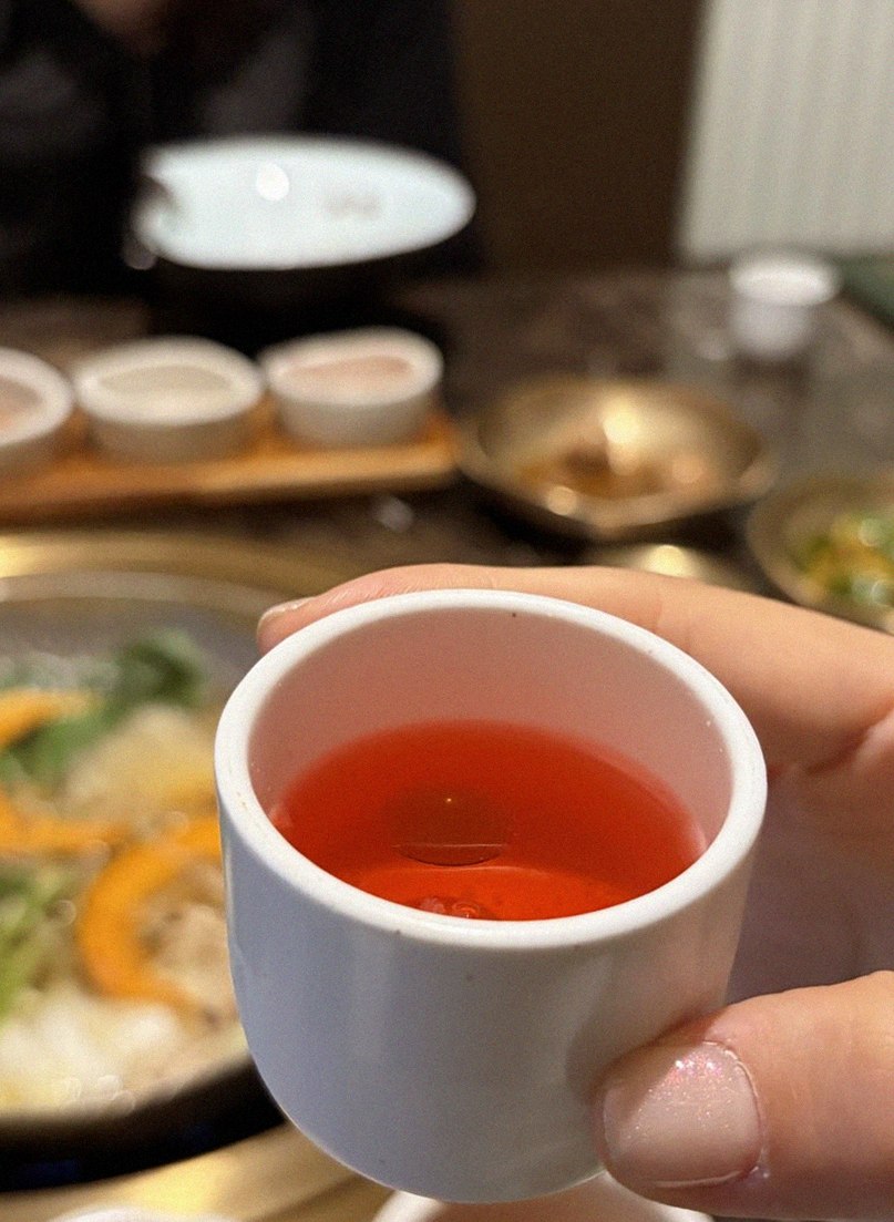 DAEBOJUNG Yeouido · a warm soup to finish the course