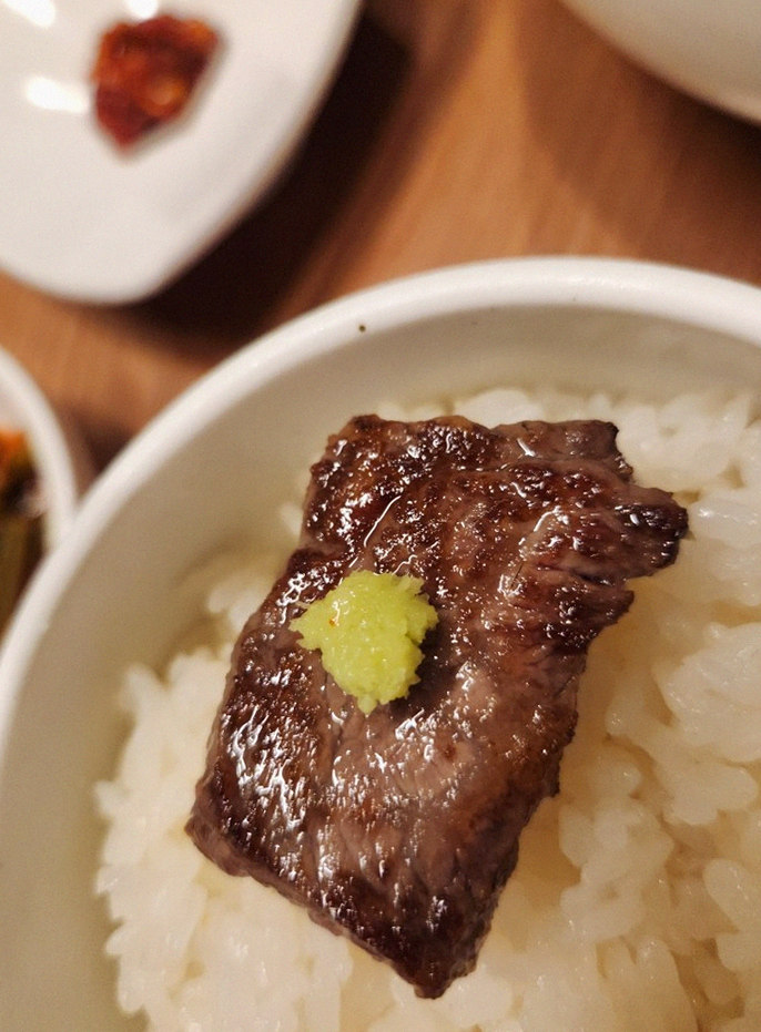 GOWOOGA Gwanghwamun · the rice course with accompaniments
