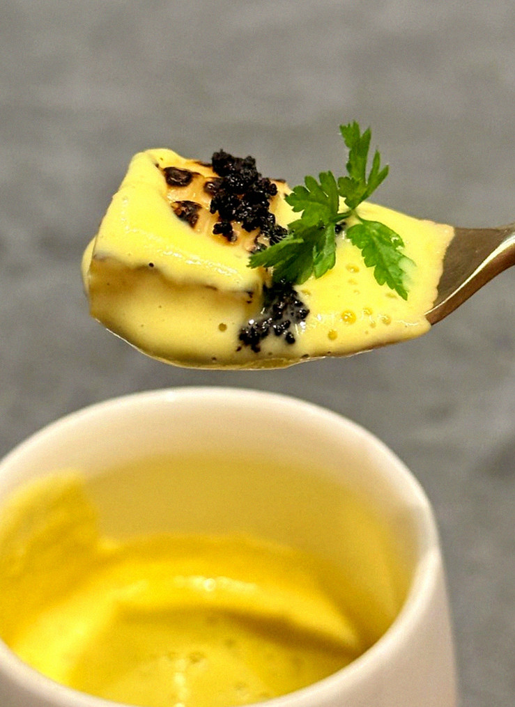 GOWOOGA Gangnam·Yeoksam · dessert to close the omakase