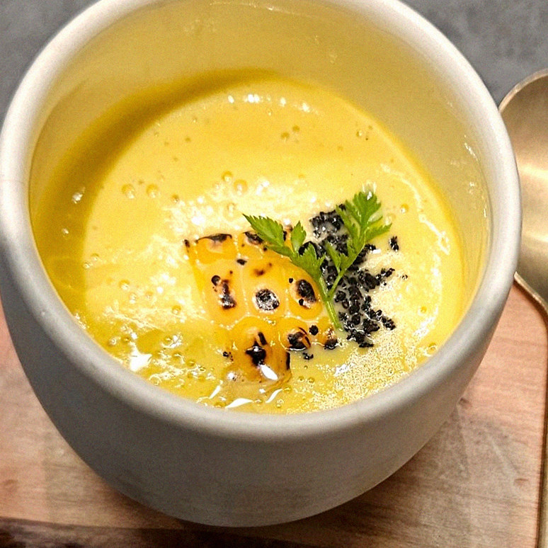 GOWOOGA Gangnam·Yeoksam · a warm soup to finish the course