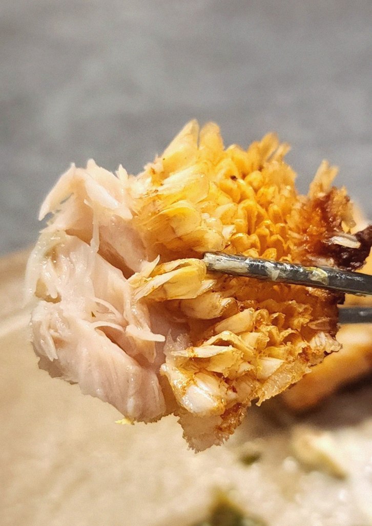 WOOHANA Yeouido · seafood course served alongside the beef
