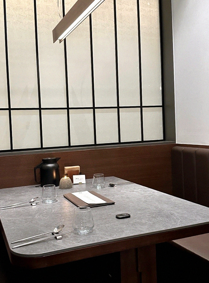 WOOHANA Yeouido · a private dining room — every table is a private room