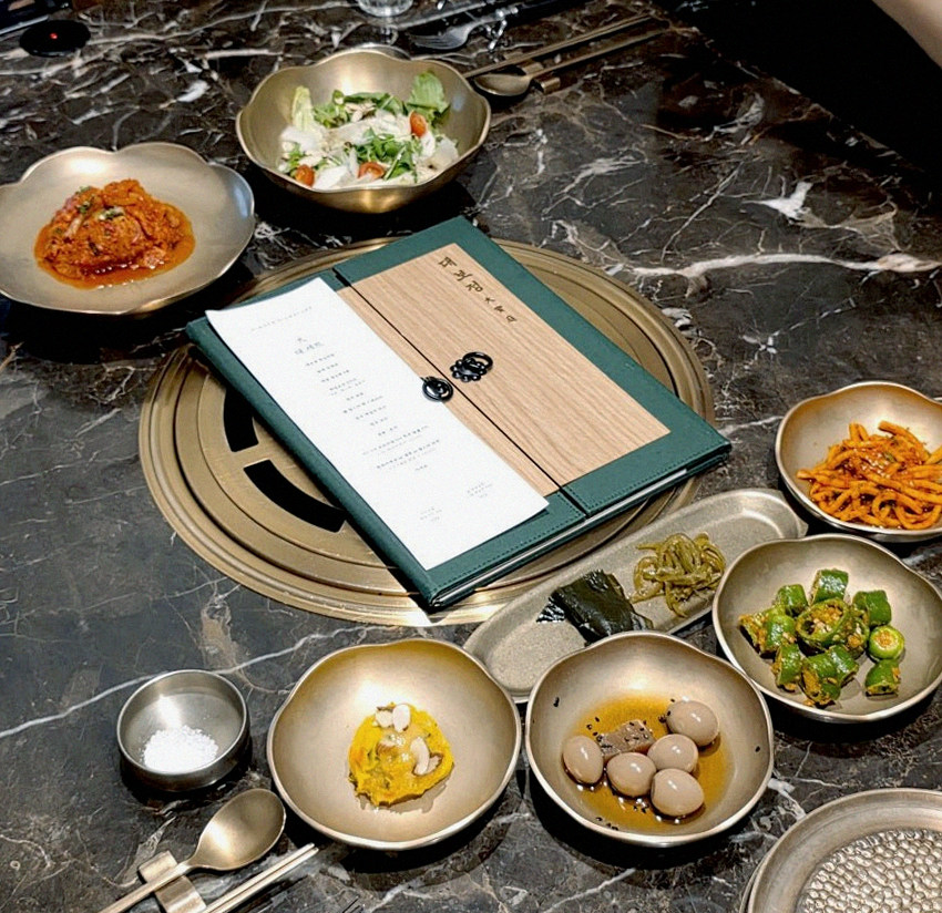 DAEBOJUNG Yeouido · the full Hanwoo omakase table