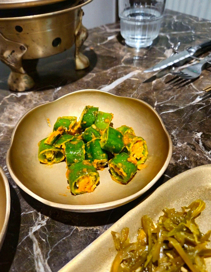 DAEBOJUNG Yeouido · assorted Korean side dishes (banchan)