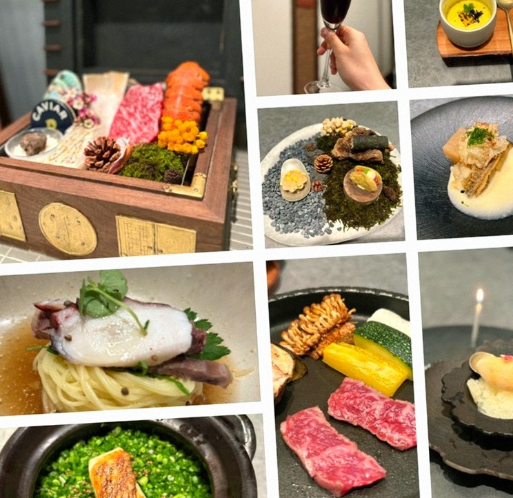 고우가 역삼점 강남 · 역삼역 소고기 · 시그니처 한우 쇼잉 — 진열함에 담긴 마블링 한우와 캐비아