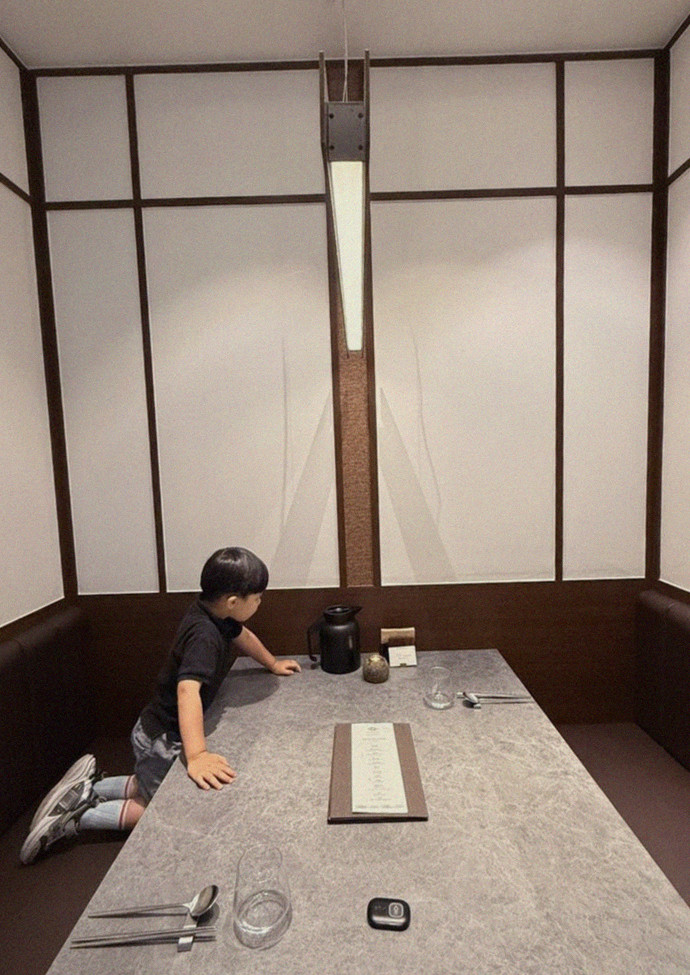 WOOHANA Yeouido · a private dining room — every table is a private room