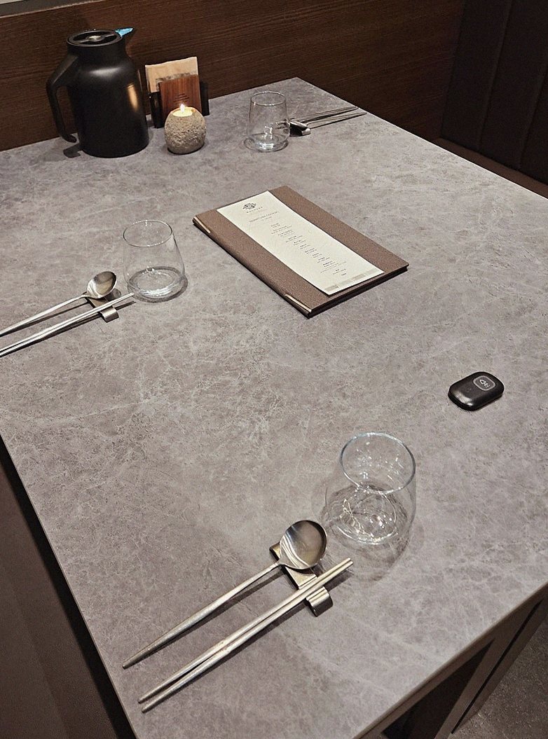 WOOHANA Yeouido · the full Hanwoo omakase table