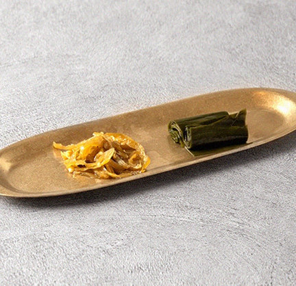 DAEBOJUNG Yeouido · a plated course of Hanwoo beef