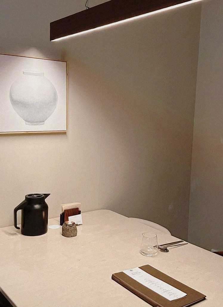 WOOARA Gwanghwamun · a private dining room — every table is a private room