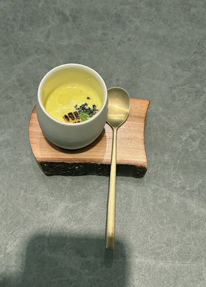 GOWOOGA Gangnam·Yeoksam · a warm soup to finish the course