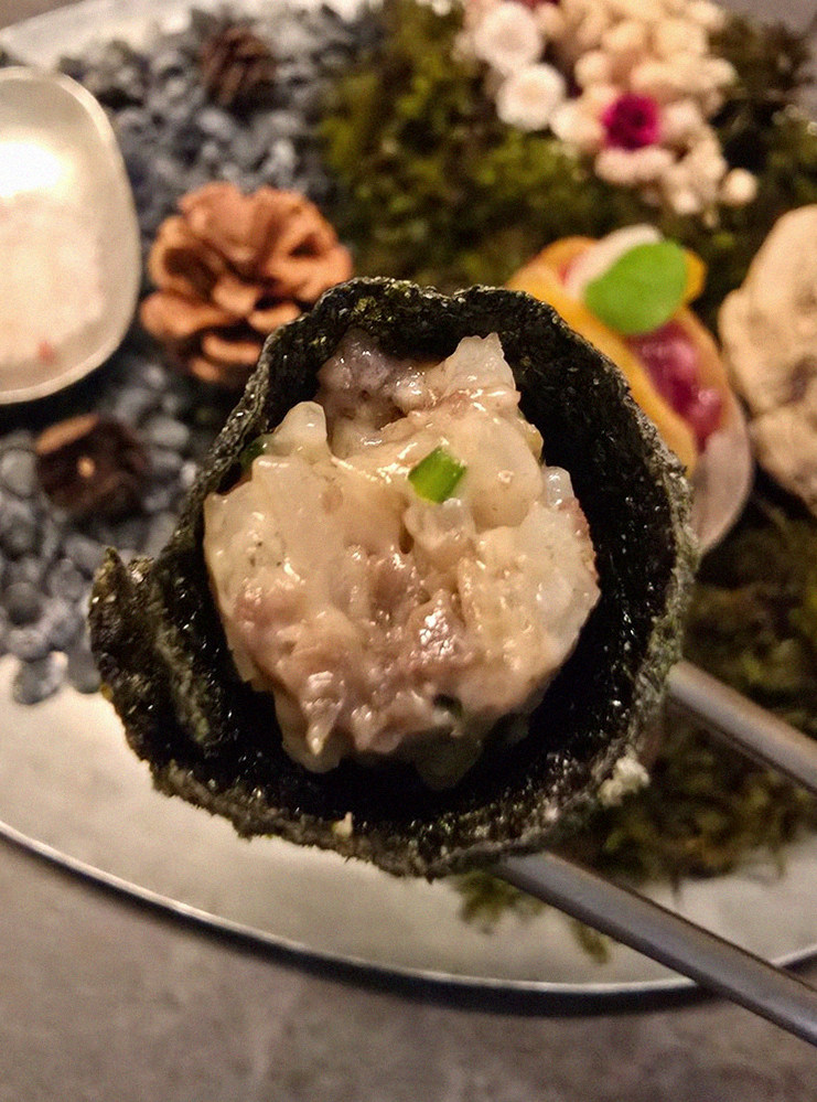 GOWOOGA Yeouido · the rice course with accompaniments