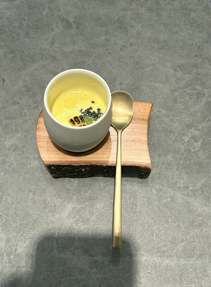 GOWOOGA Gangnam·Yeoksam · a warm soup to finish the course