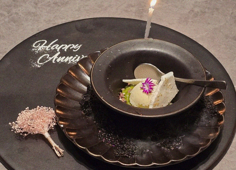 WOOHANA Jonggak · dessert to close the omakase