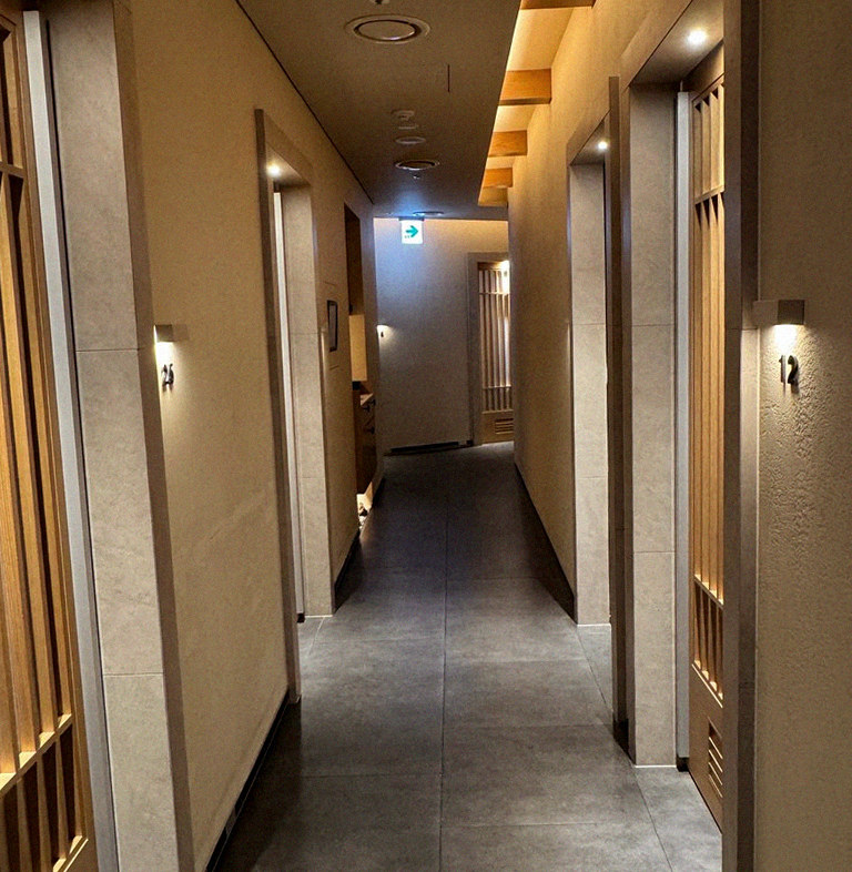 WOOARA Yeouido · a private dining room — every table is a private room